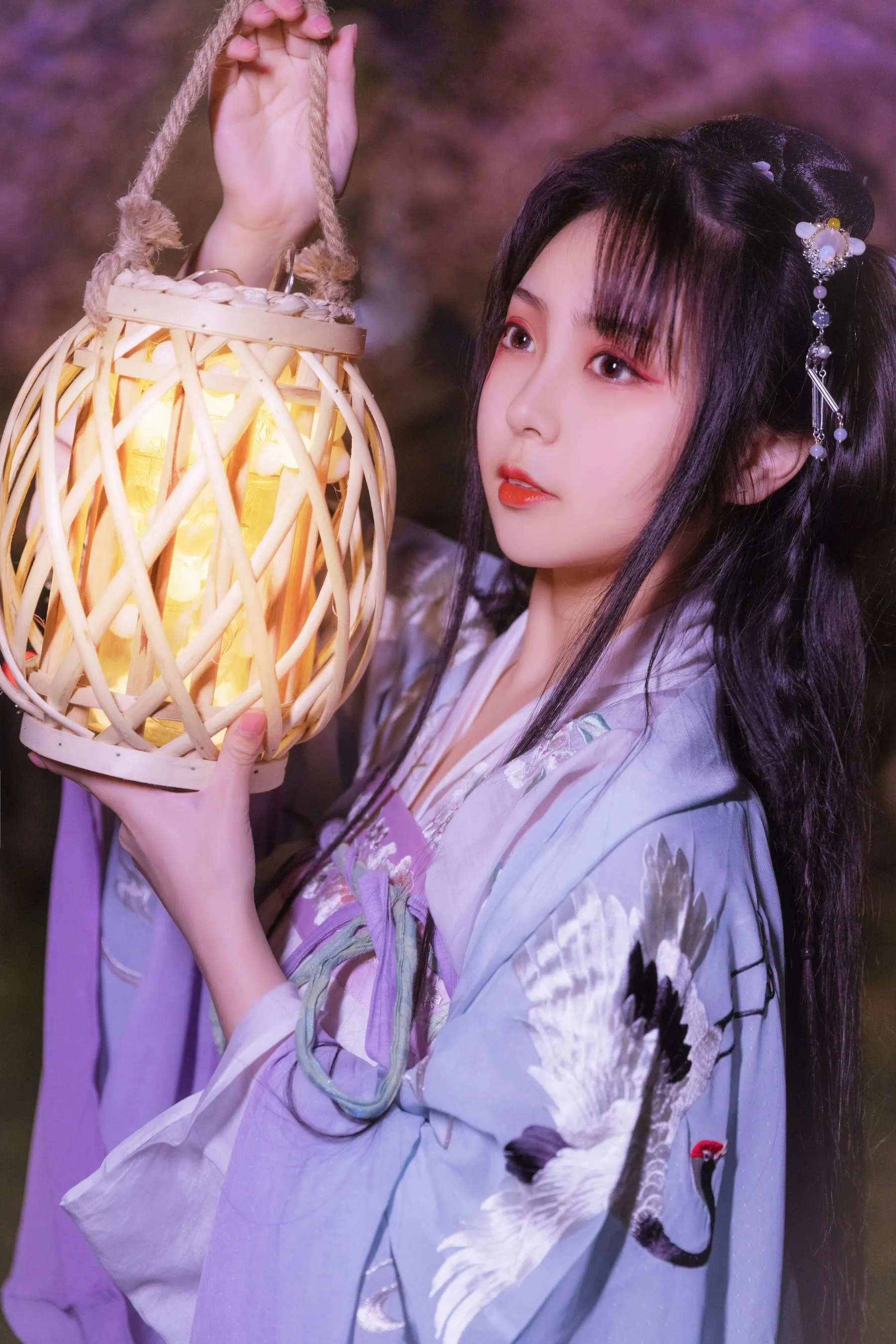 [YITUYU艺图语]2022.08.10 夜樱 阡墨红尘 [20P]插图7